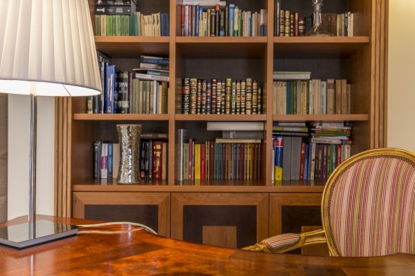 Bookcase Assembly in Brick