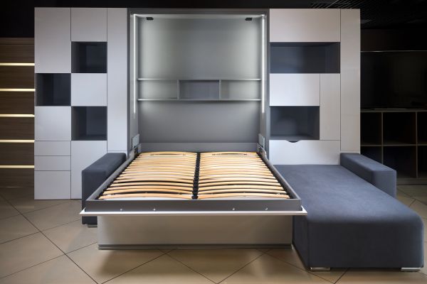 Murphy Bed Installation in Brick