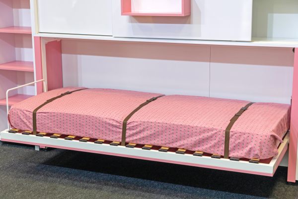 Hideaway Bed Assembly in Brick